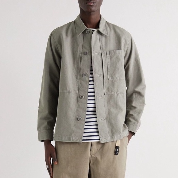 Norse Projects Other - New Norse Projects Kyle Cotton-Linen Jacket Gray